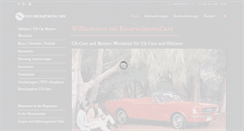 Desktop Screenshot of bavariasportscars.com